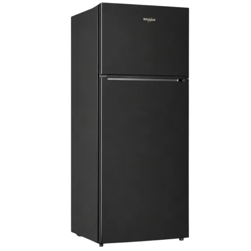 Whirlpool Two Door Refrigerator BNA 701461 - 20 ft. Capacity - No Frost Freezer Technology - Fresh Produce Crisper Drawer - Ultra-Quiet Operation - Cooling Fan System - Antibacterial & Odor Protection - Built-In Voltage Regulation - Black