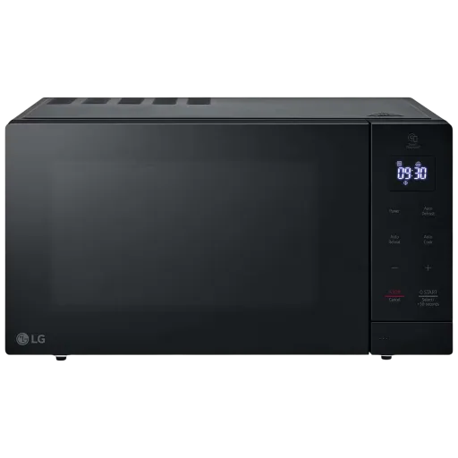 LG NeoChef Solo Microwave Oven MS3032JAS - 30 Liter Capacity - 900W Power Output - Smart Inverter Technology - Anti-Bacterial EasyClean Interior - Smart Functions - Smart Diagnosis - Black