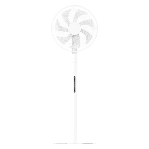 Xiaomi Mijia Smart Standing Fan Pro Slim EU - Ultra Slim and Modular Design - Type-C Dual Power Support - Powerful Long-Distance Airflow - Smart and Multi-Control - White